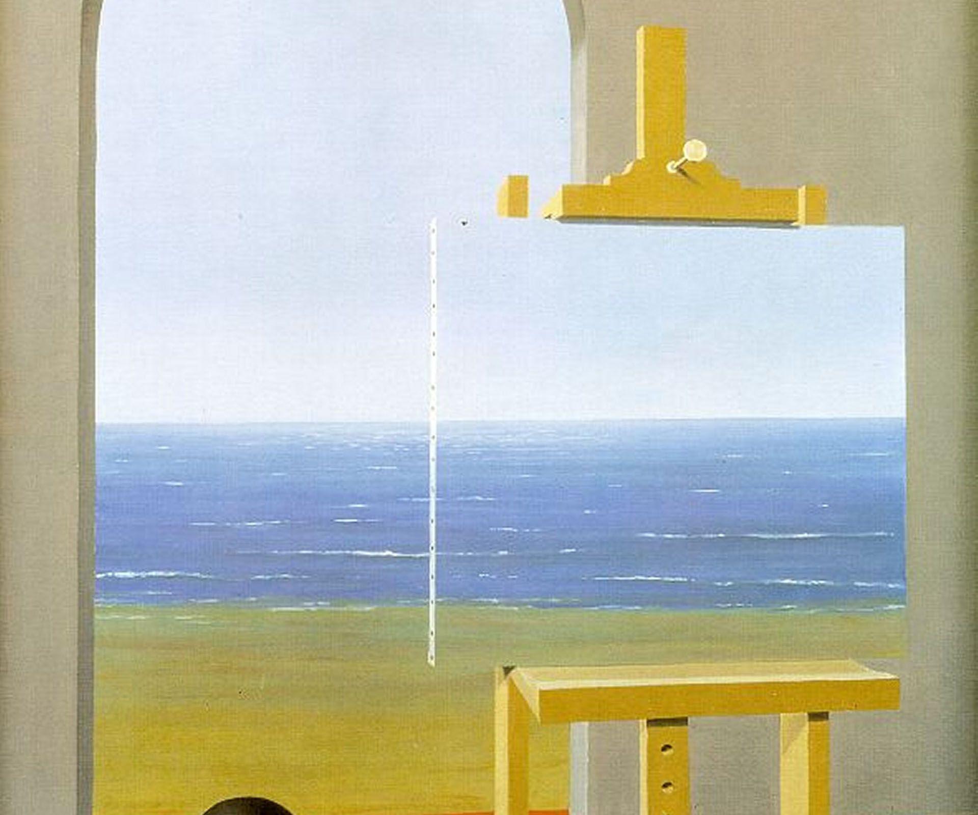 magritte the human condition