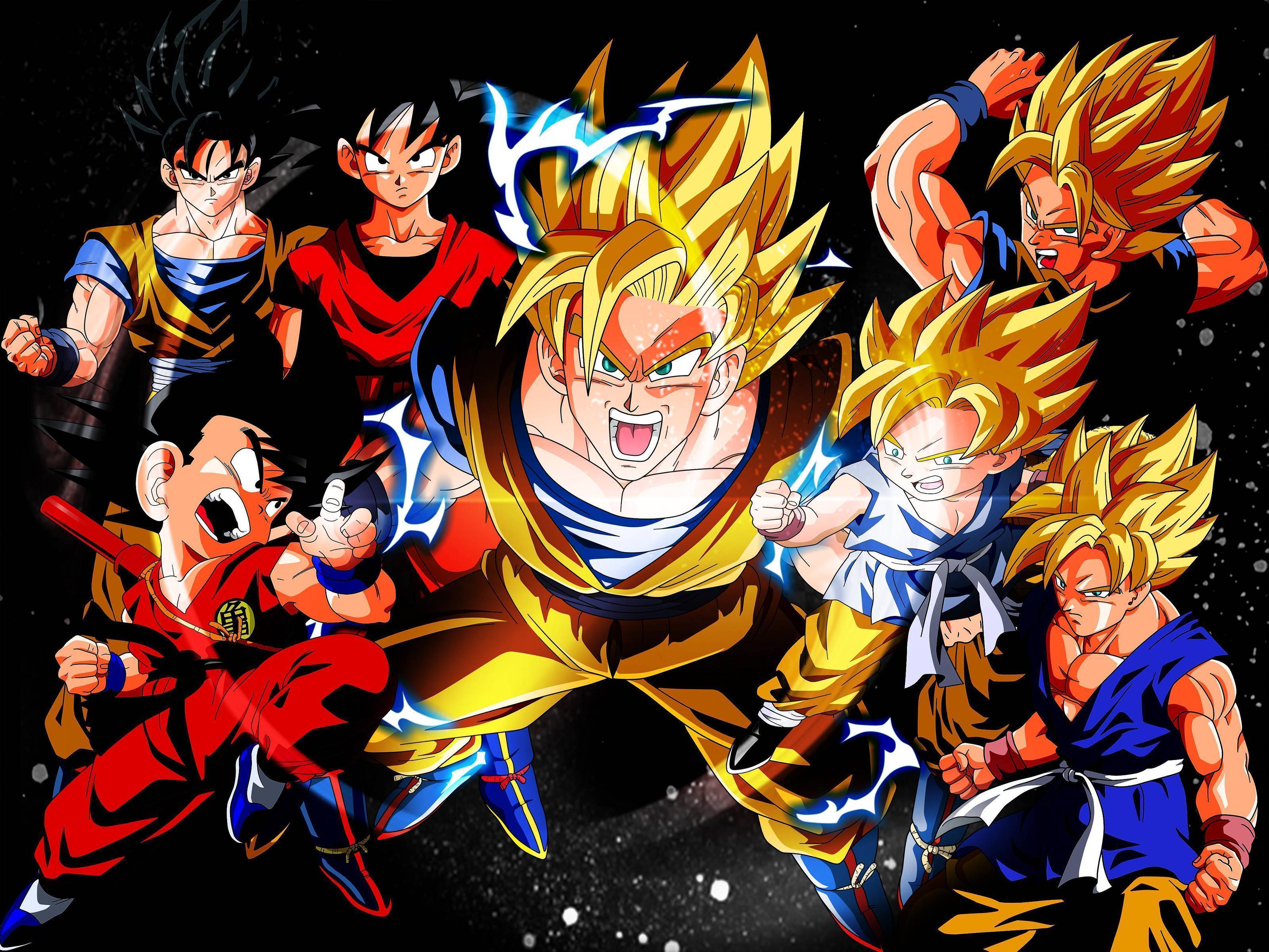 Dragon Ball Z Wallpapers Goku - Wallpaper Cave