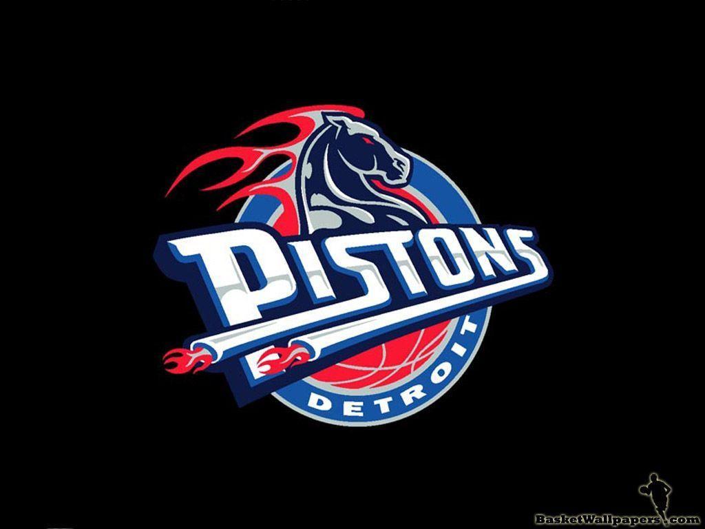 Detroit Pistons Logo Wallpaper. Basketball Wallpaper at