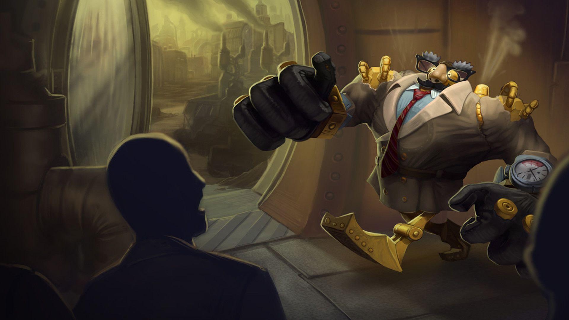 Definitely Not Blitzcrank Wallpaper