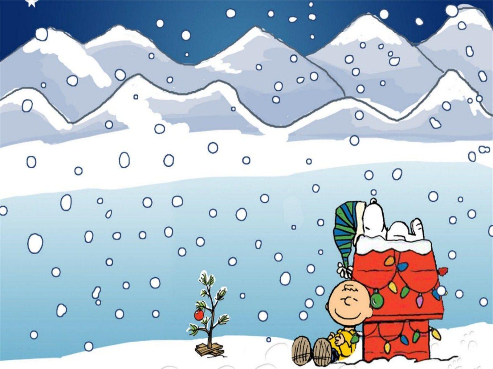 Cute Snoopy Christmas Wallpaper