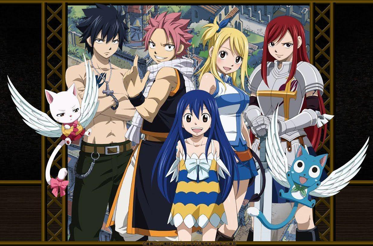 image For > Fairy Tail Anime Characters Wallpaper