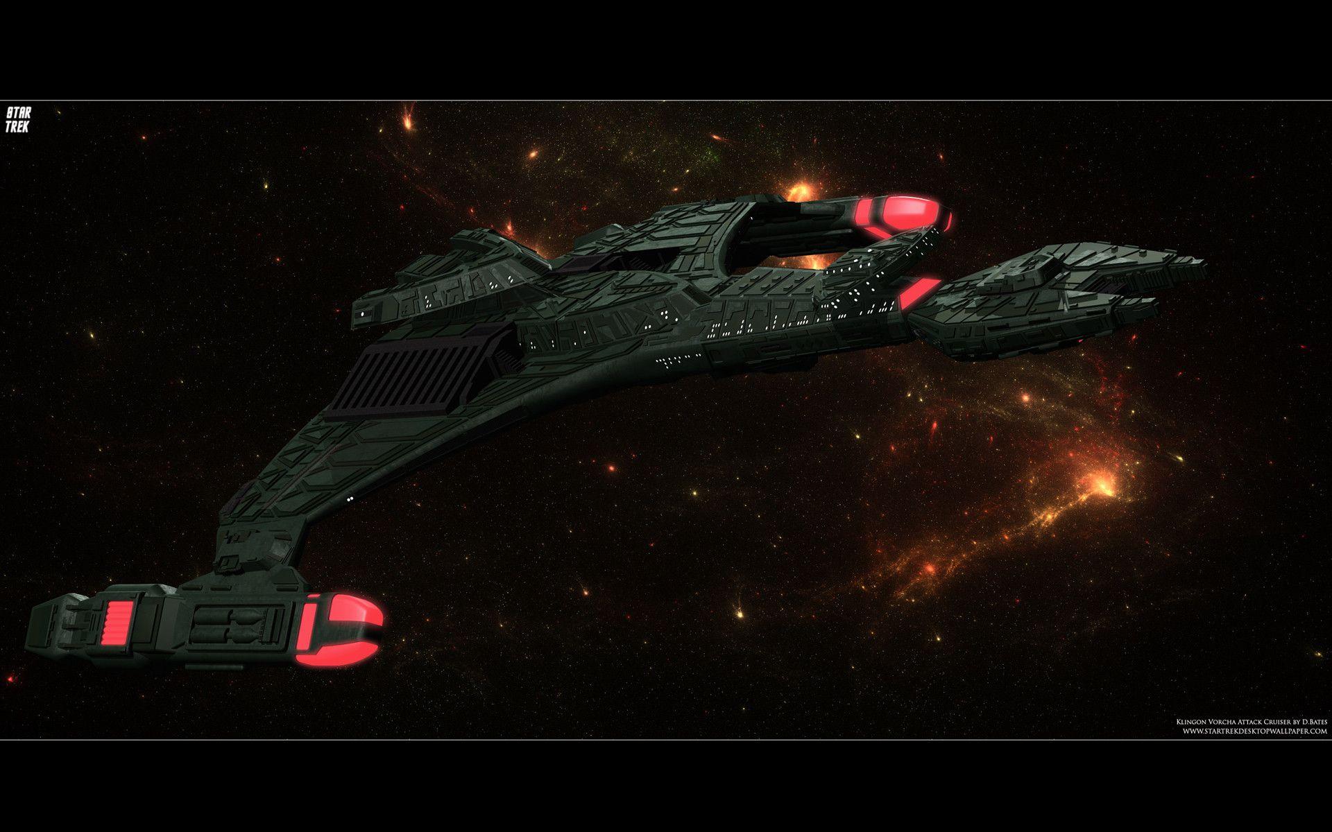 Star Trek Klingon Vor&Attack Cruiser, free Star Trek computer