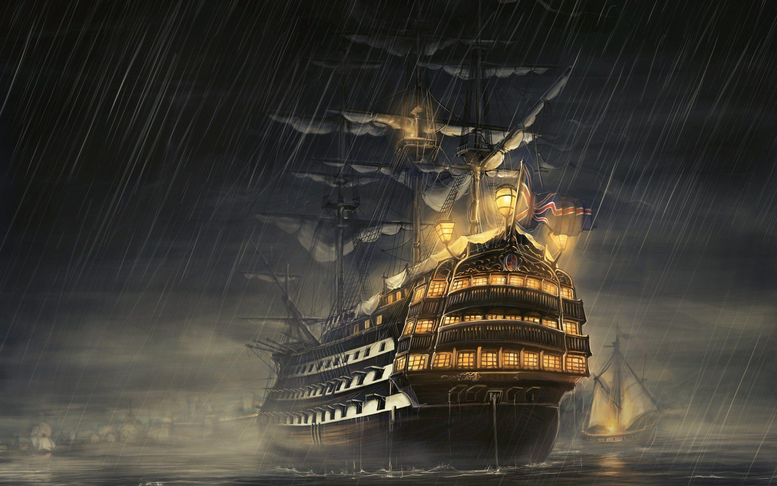 Pix For > Galleon Ship Painting