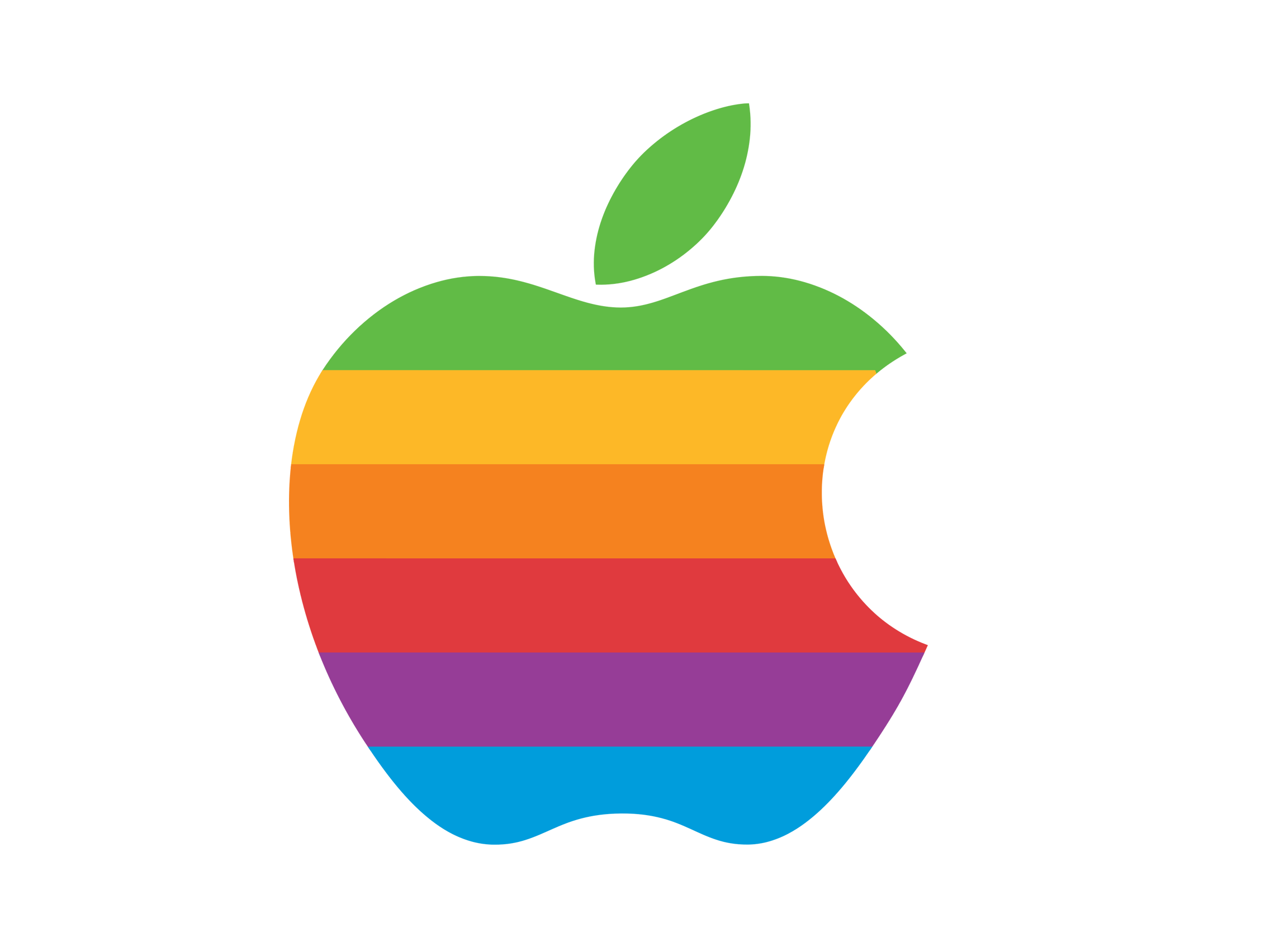 Give the Apple Menu A Retro Look with a Colored Apple Logo