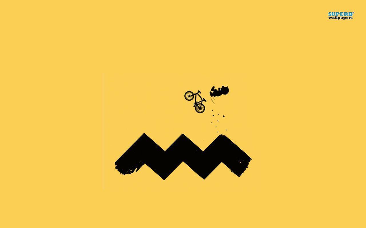 Charlie Brown cycling wallpaper wallpaper - #