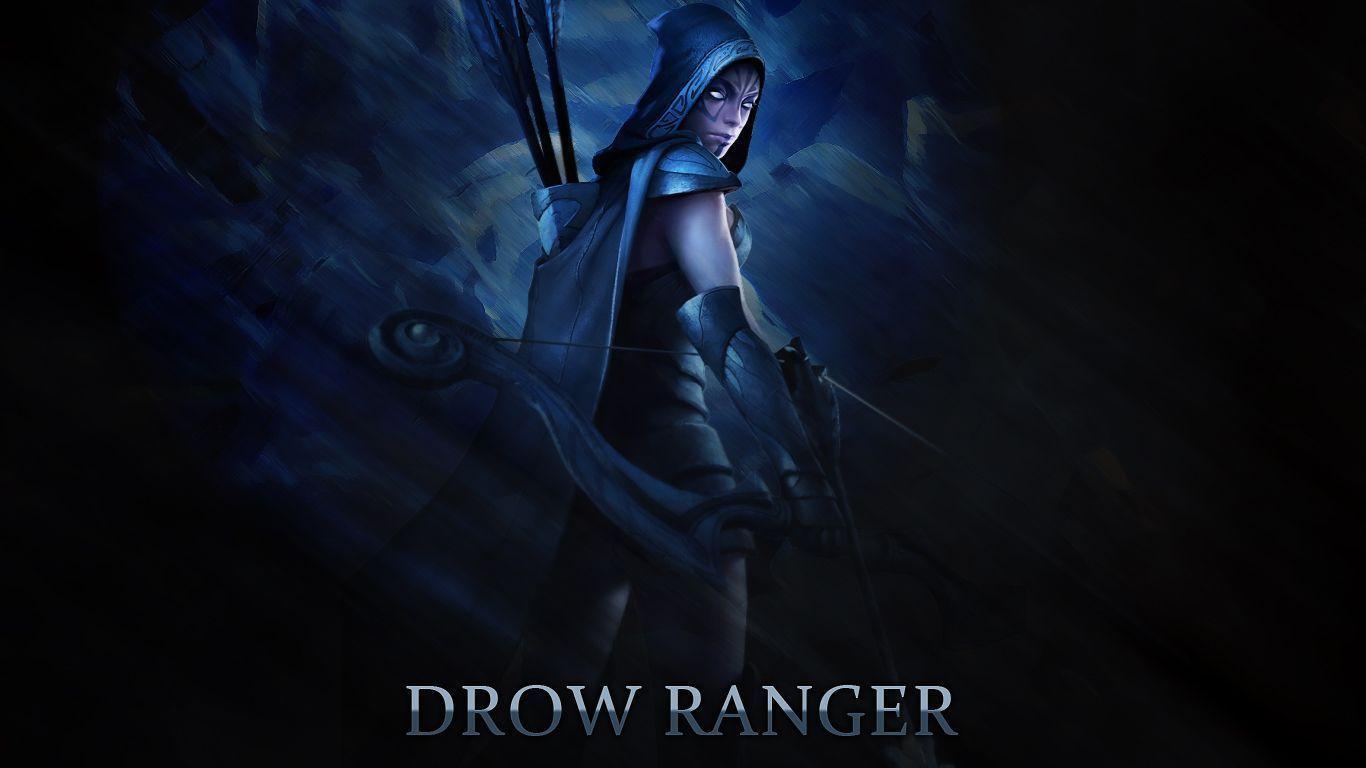 image For > Dota 2 Drow Ranger Wallpaper