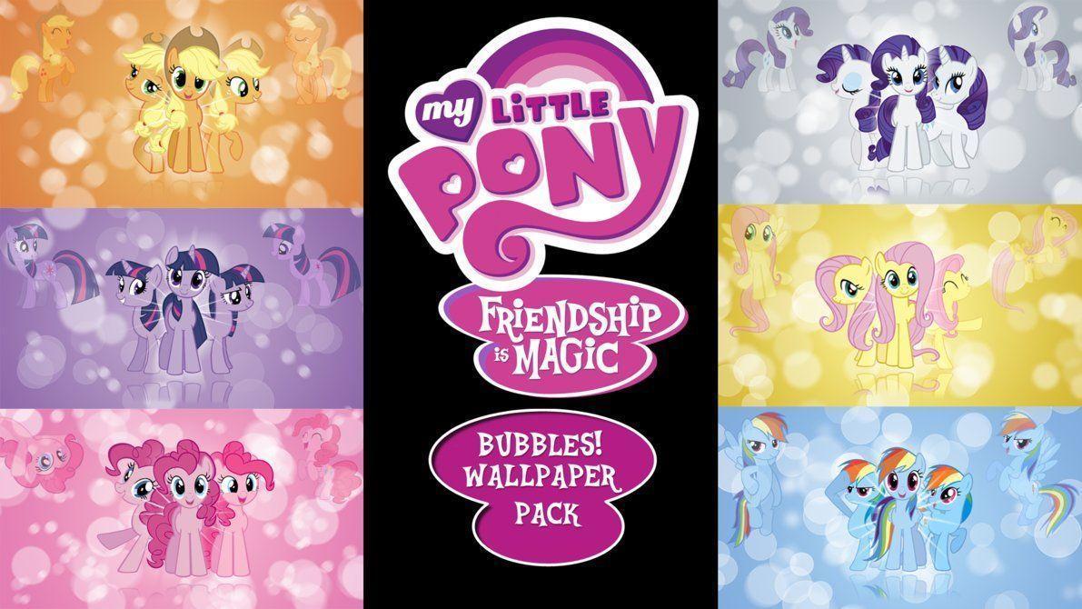 My Little Pony FIM &;Bubbles!&; Wallpaper