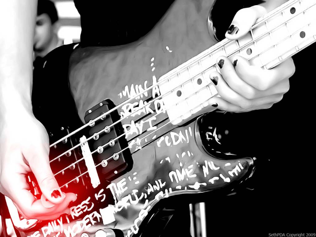 30STM Guitar Wallpaper