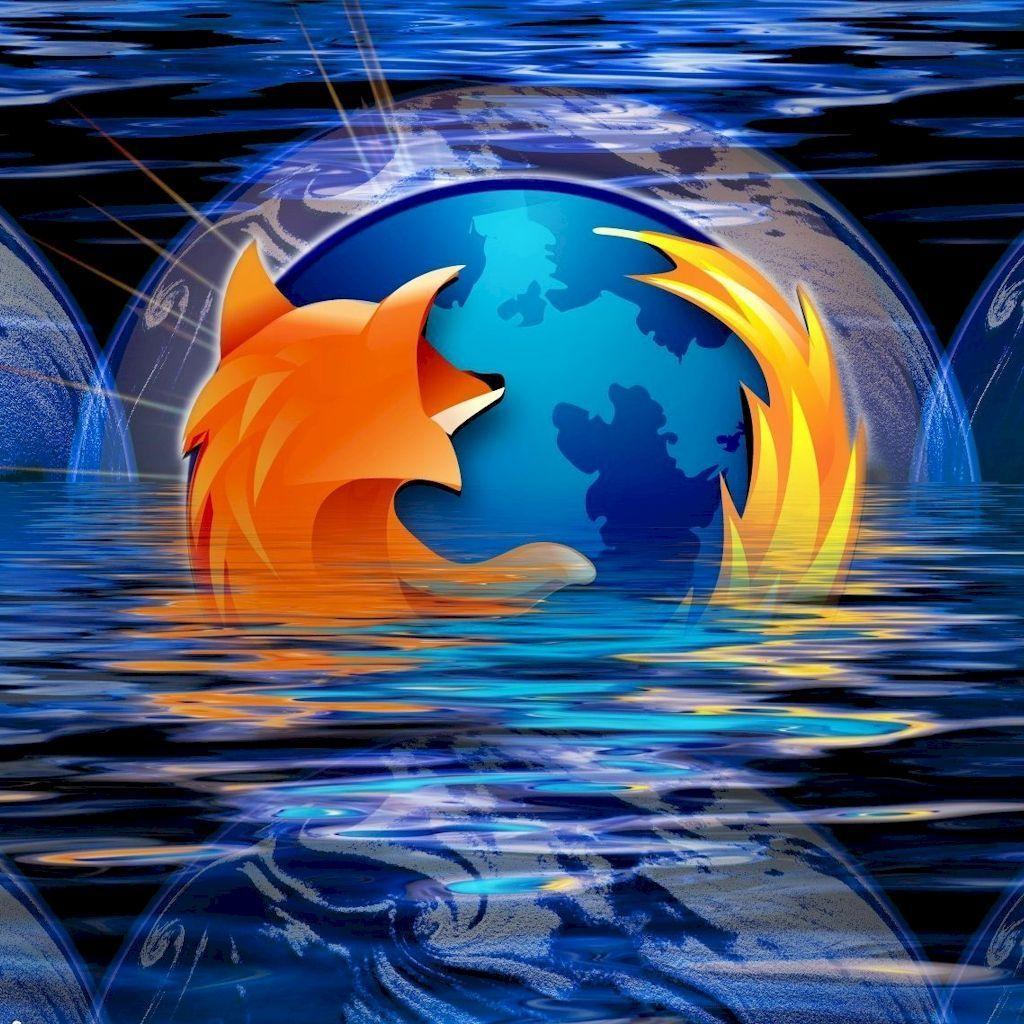 Firefox Logo Water Wallpaper Desktop Wallpaper. ForWallpaper
