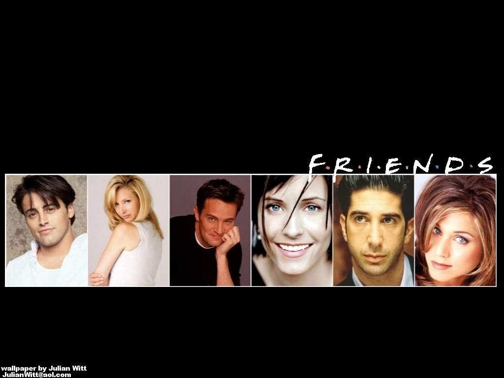 Friends Tv Show Wallpaper black for Android TV Series