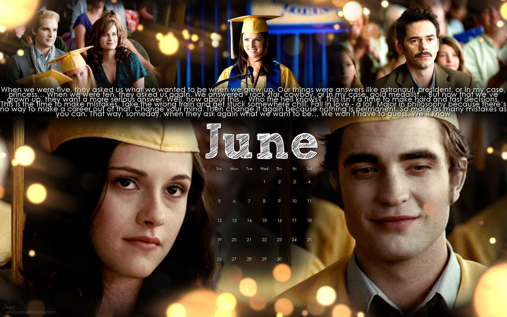 The Twilight Saga 2011 Desktop Wallpaper Calendars