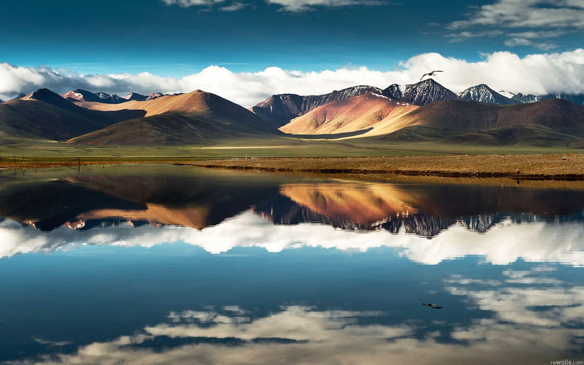 Download wallpaper China, Tibet, Mountains free desktop wallpaper