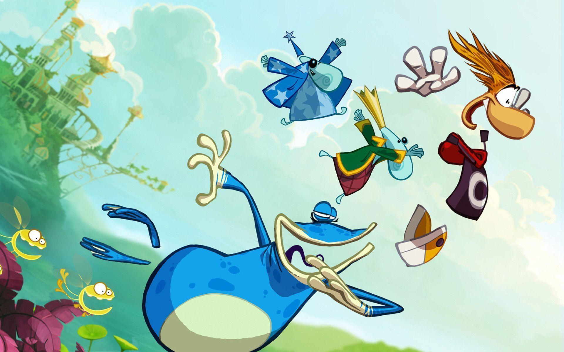 Rayman Origins - 4-Player Co-op Platform Game, Comic Adventure With Over 60 Levels
