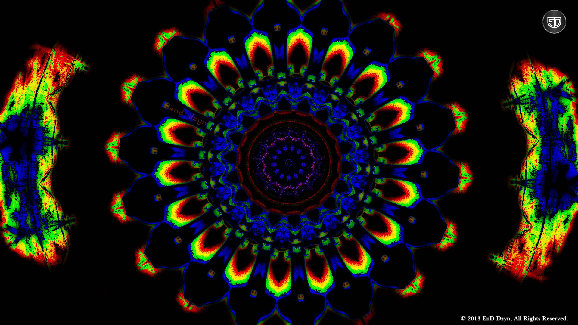 Trippy Wallpaper Desk Dekstop HD Wallpaper