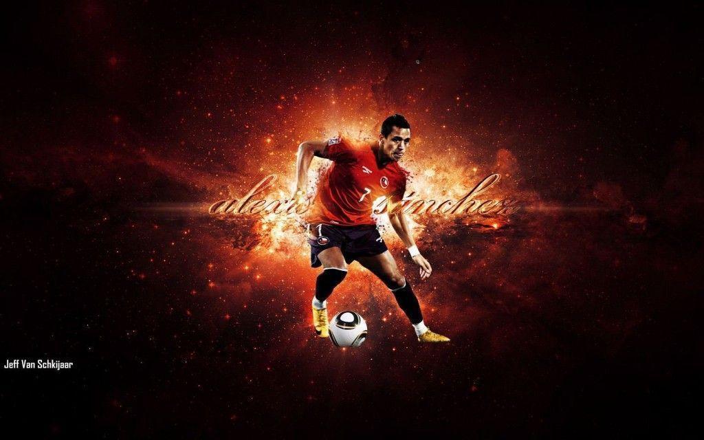 Alexis Sanchez Chile HD Wallpaper. Football Wallpaper HD