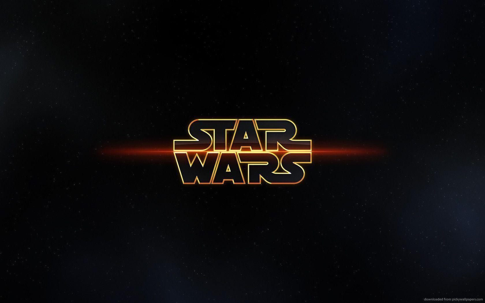 Download 1680x1050 Star Wars Logo Wallpaper