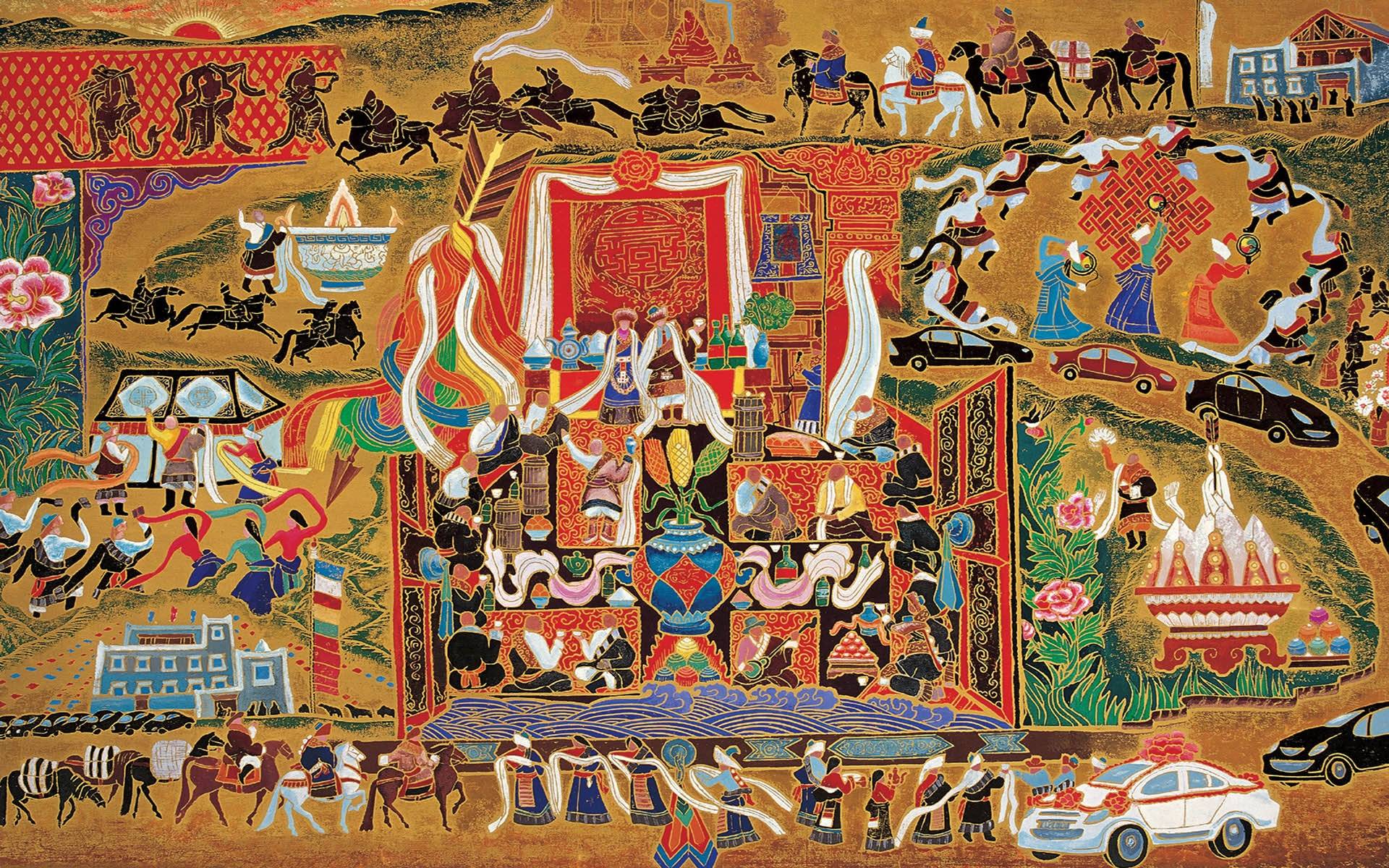 Tibetan Wallpaper 11. WALLISTY