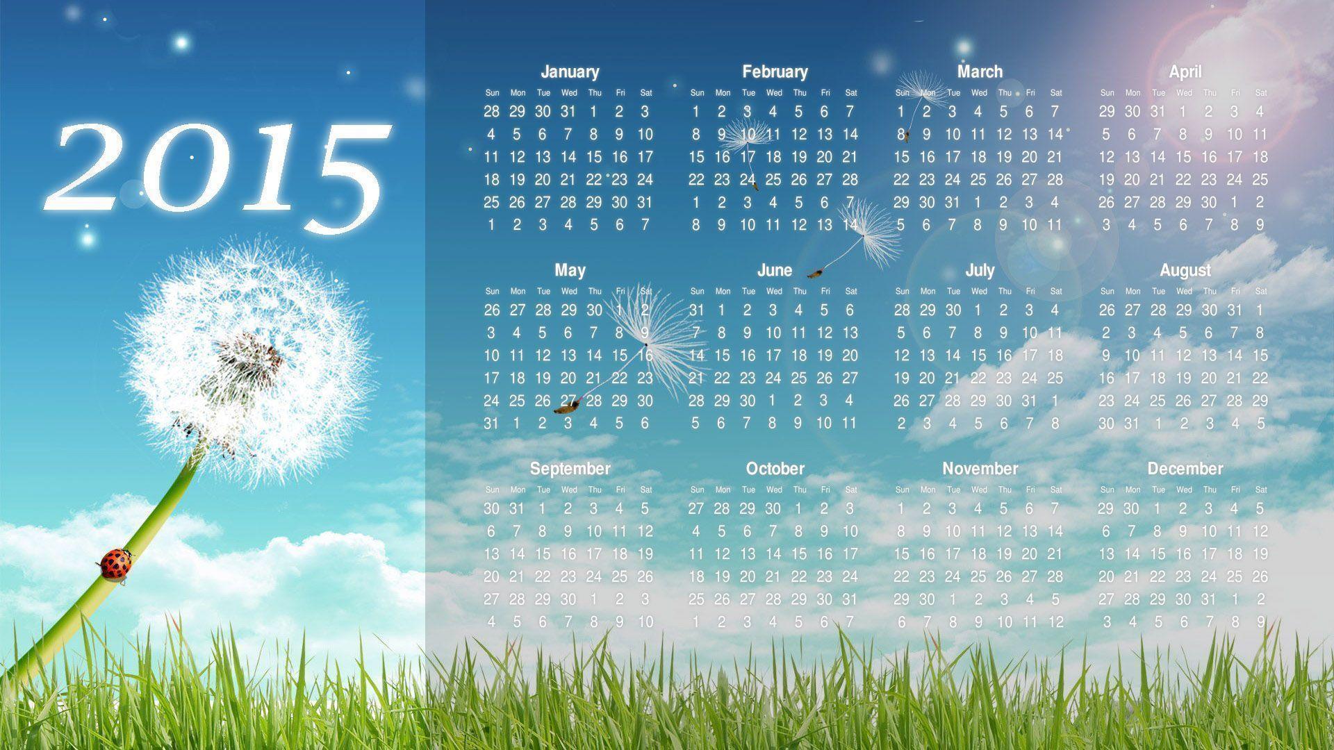 Calendar 2015 Wallpaper 2015 printable