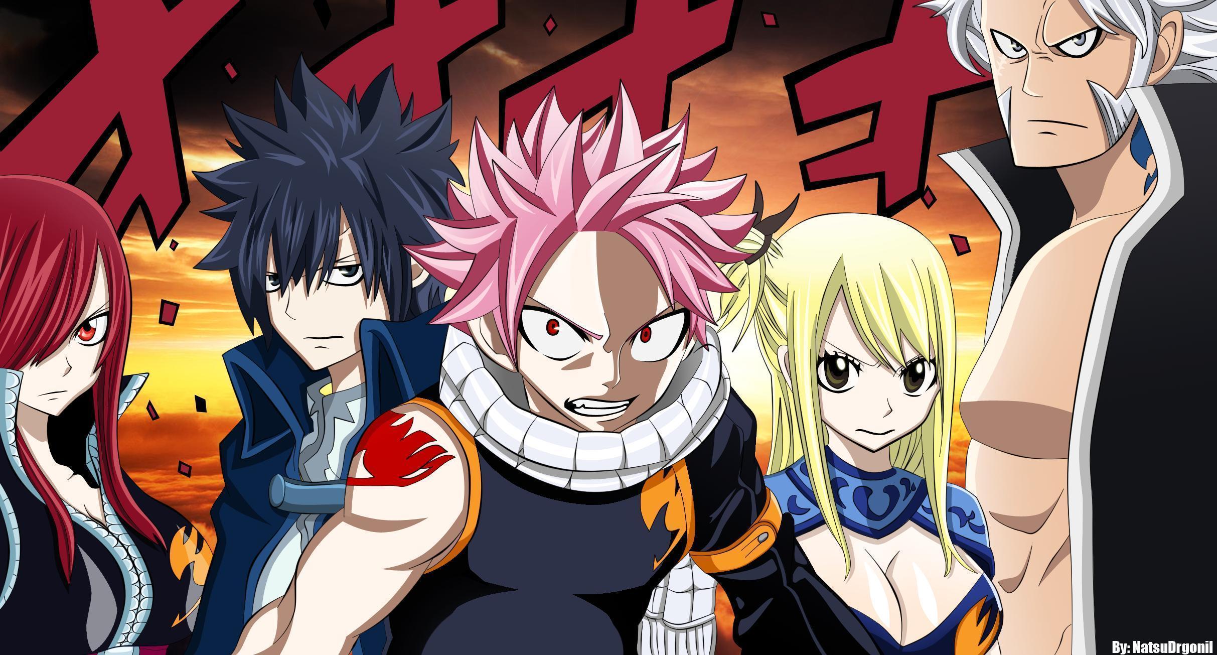 Fairy tail 1080P, 2K, 4K, 5K HD wallpapers free download