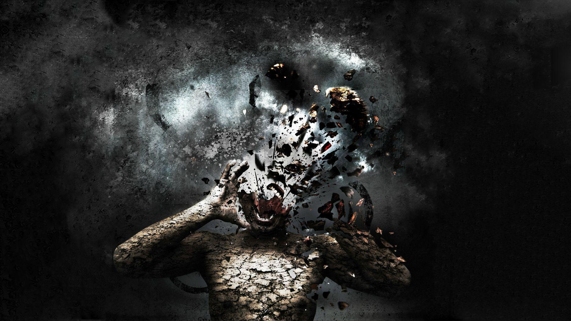 Dark Fantasy Warrior Undead Zombie Evil Scary Wallpaper HD