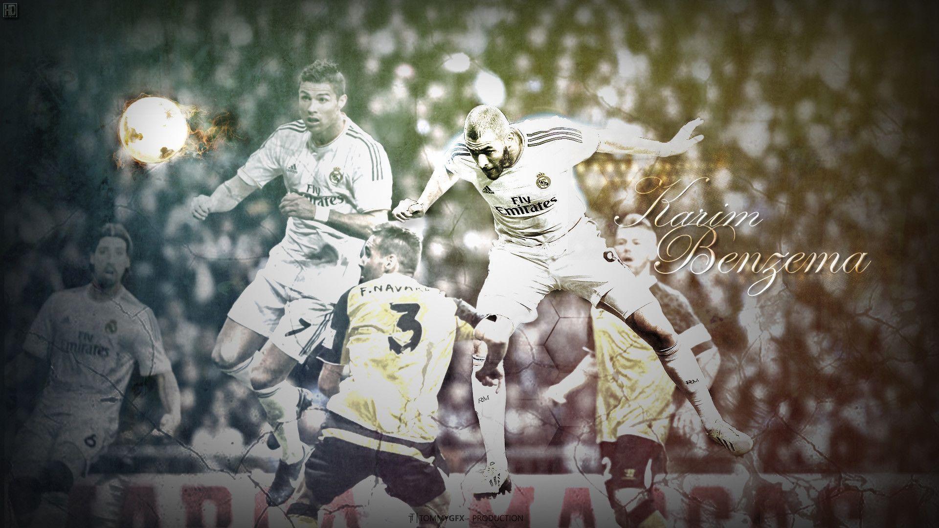 Karim Benzema 2014 Real Madrid Wallpaper Wide or HD. Artistic