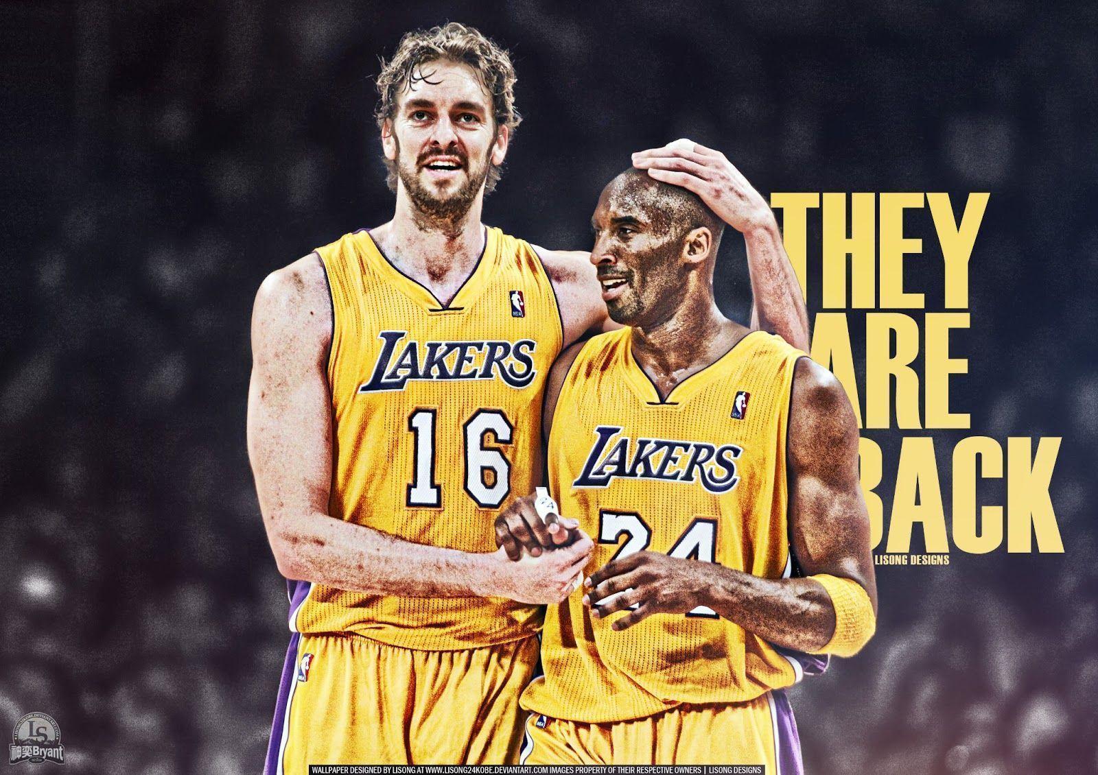 Kobe Bryant And Pau Gasol