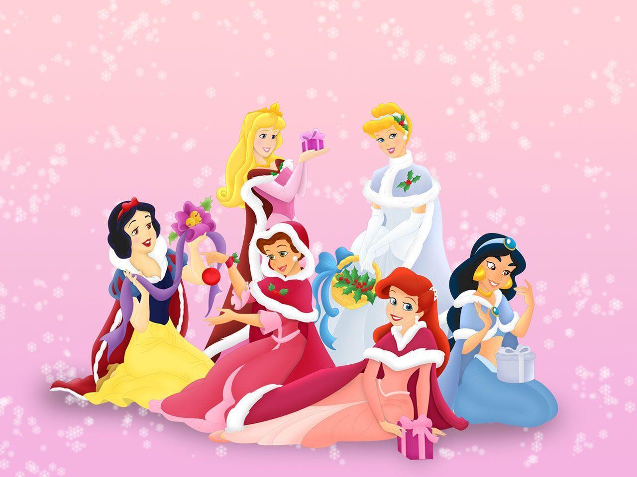 Disney Princess Christmas Wallpapers