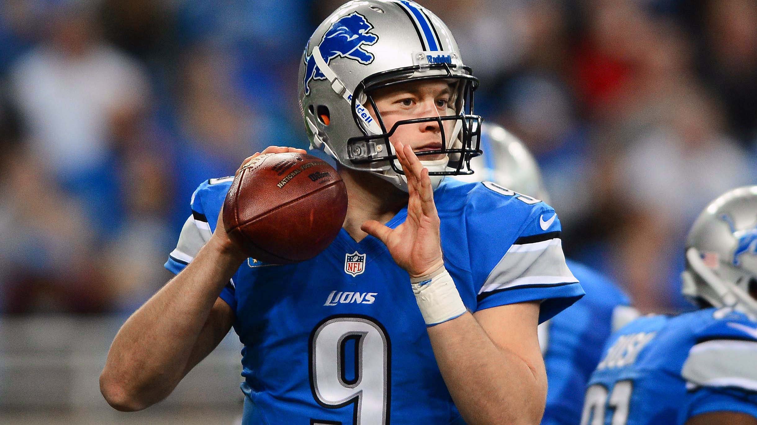image For > Matthew Stafford Throwing