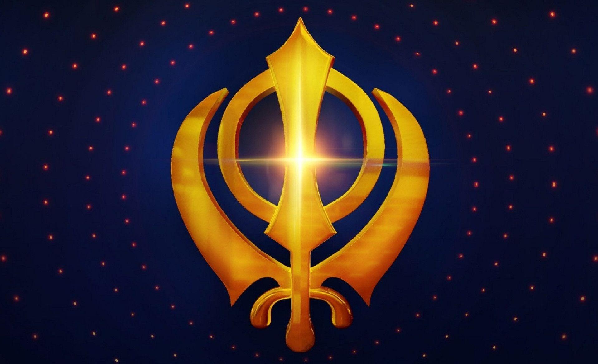 Khanda Sikh Symbol Religious Waheguru God wallpaper #