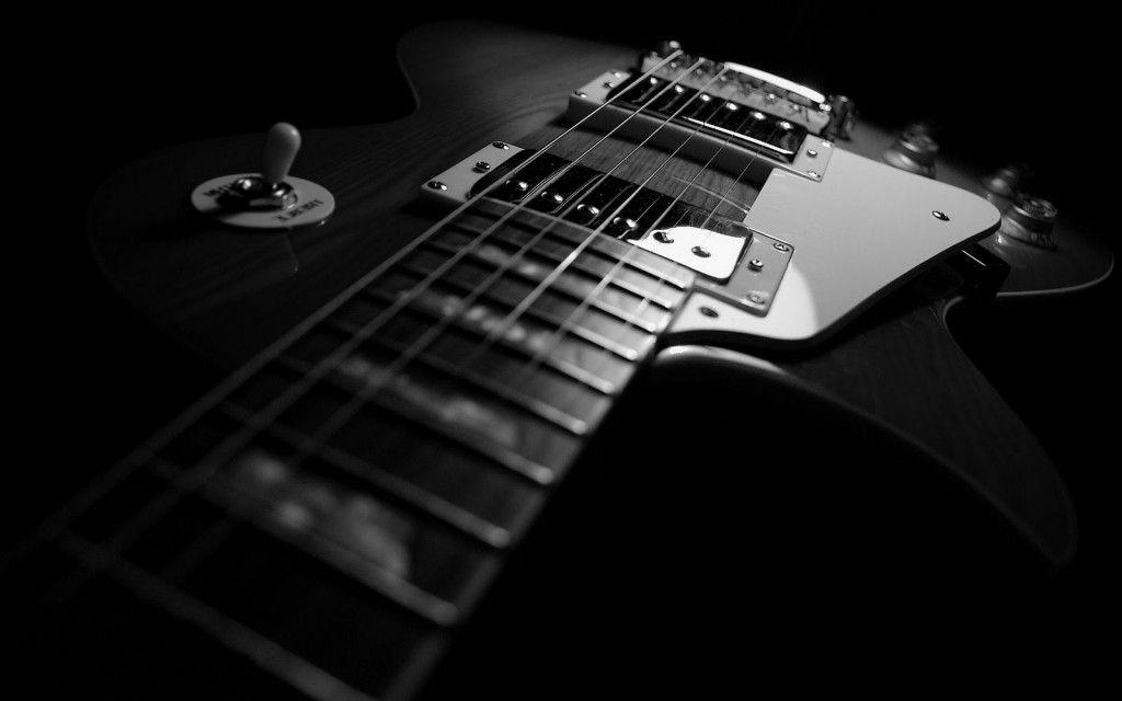 Gibson les Paul Black and White Wallpapers Desktop Backgrounds