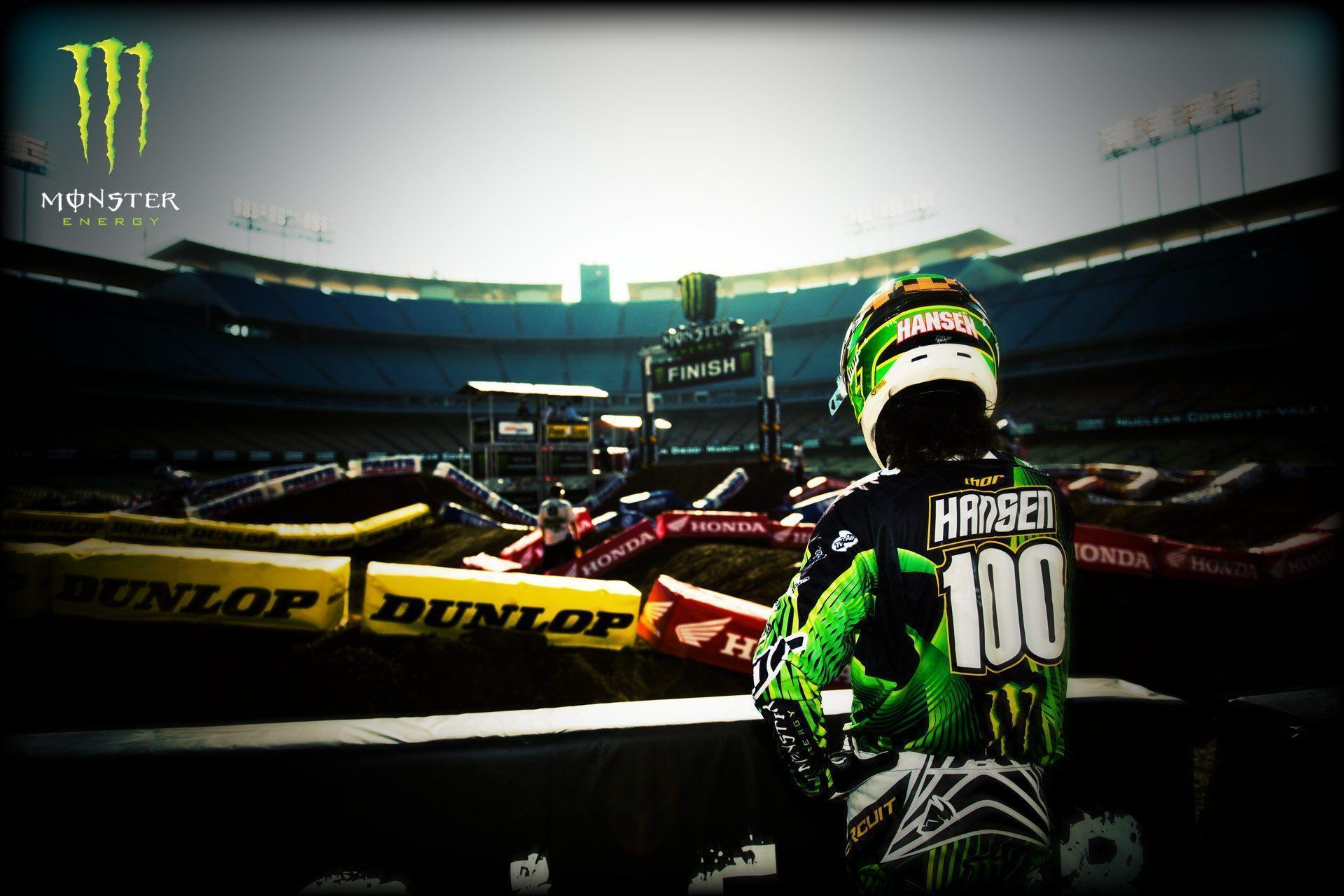 Monster Energy Wallpaper from LA Supercross