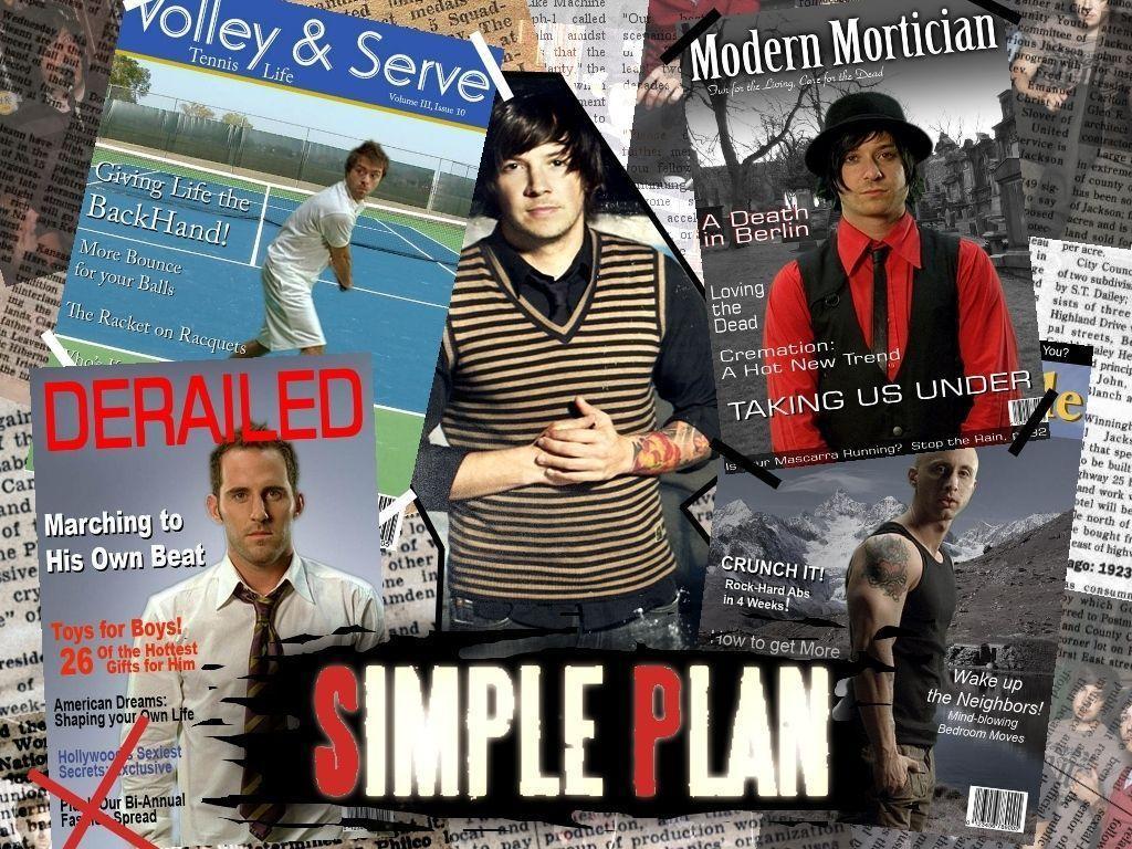 Simple Plan Magazine Covers