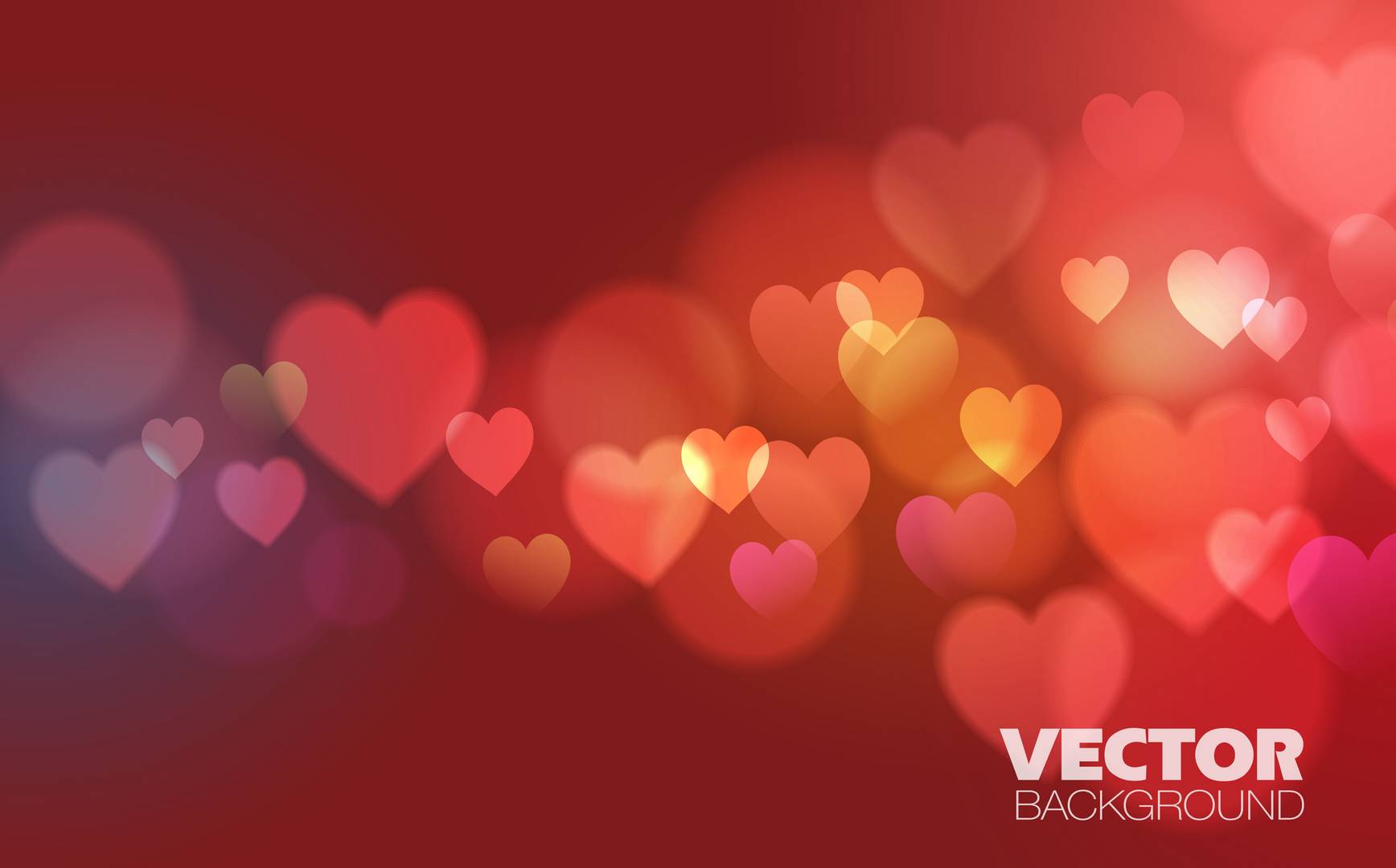 Valentine Day Vector 2014 Background. Wallpaper HD. Wallpaper