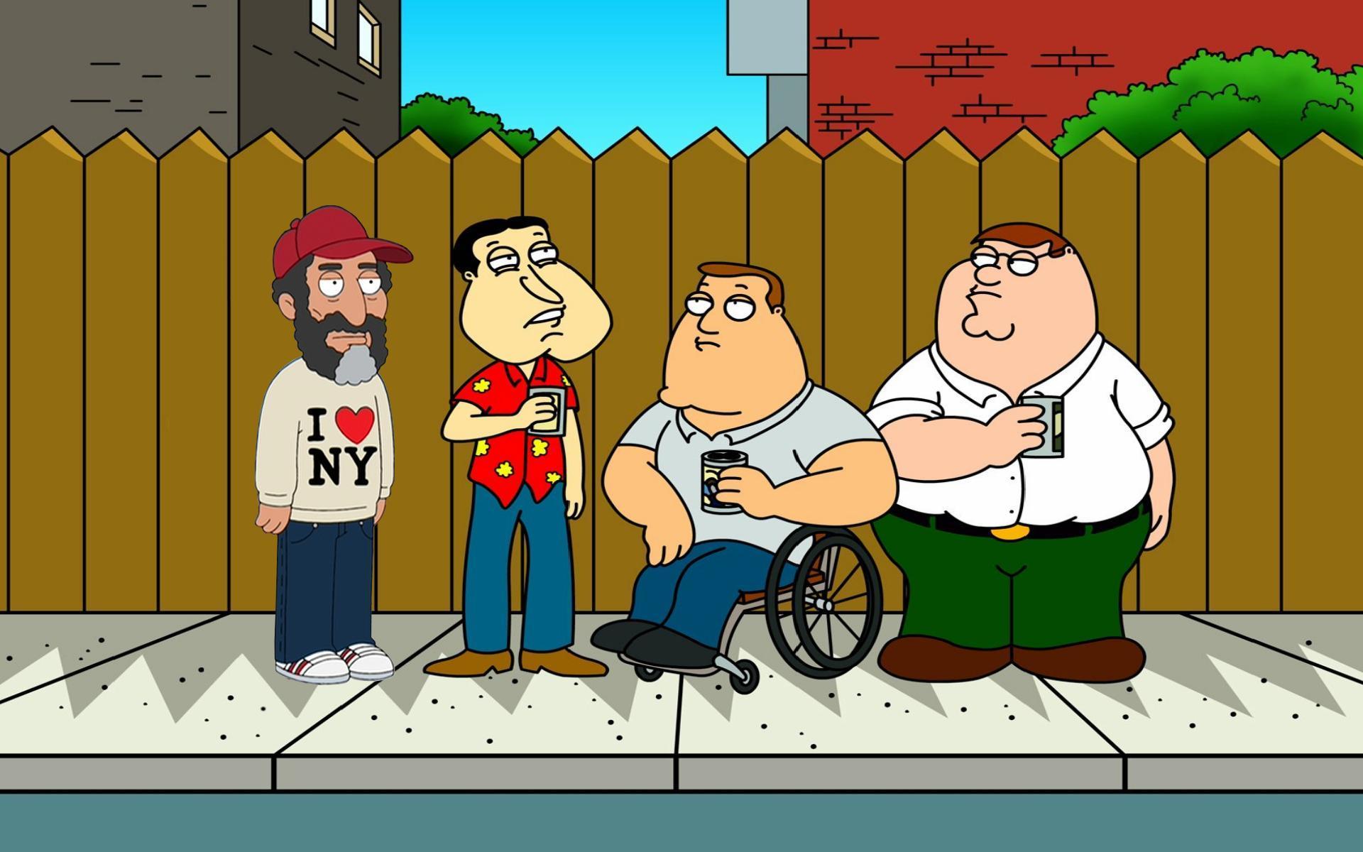 Family Guy Buddies Wallpaper