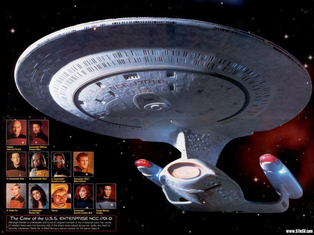 TNG Crew Trek The Next Generation Wallpaper