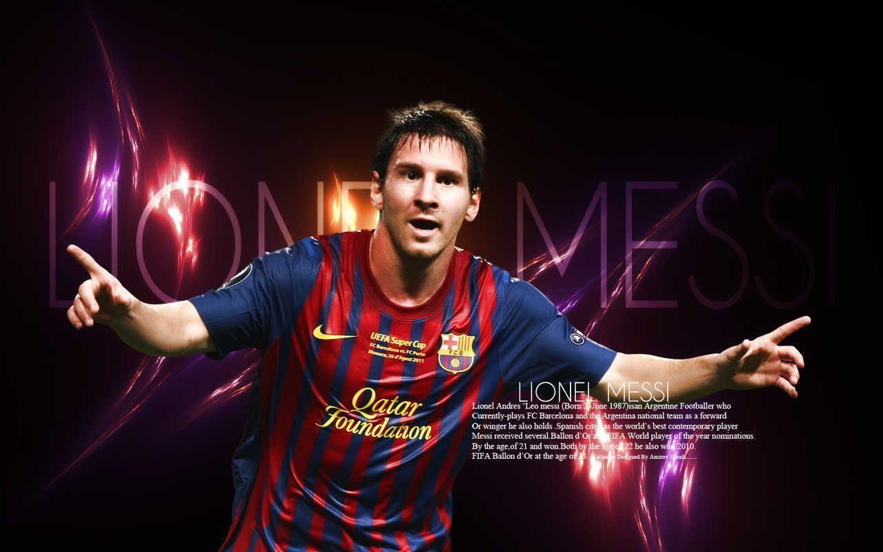 Lionel Messi HD Wallpaper 2014
