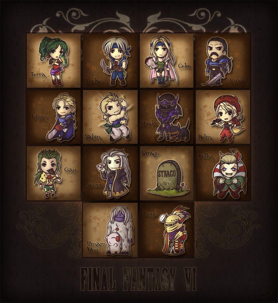 Final Fantasy Vi Wallpapers Wallpaper Cave
