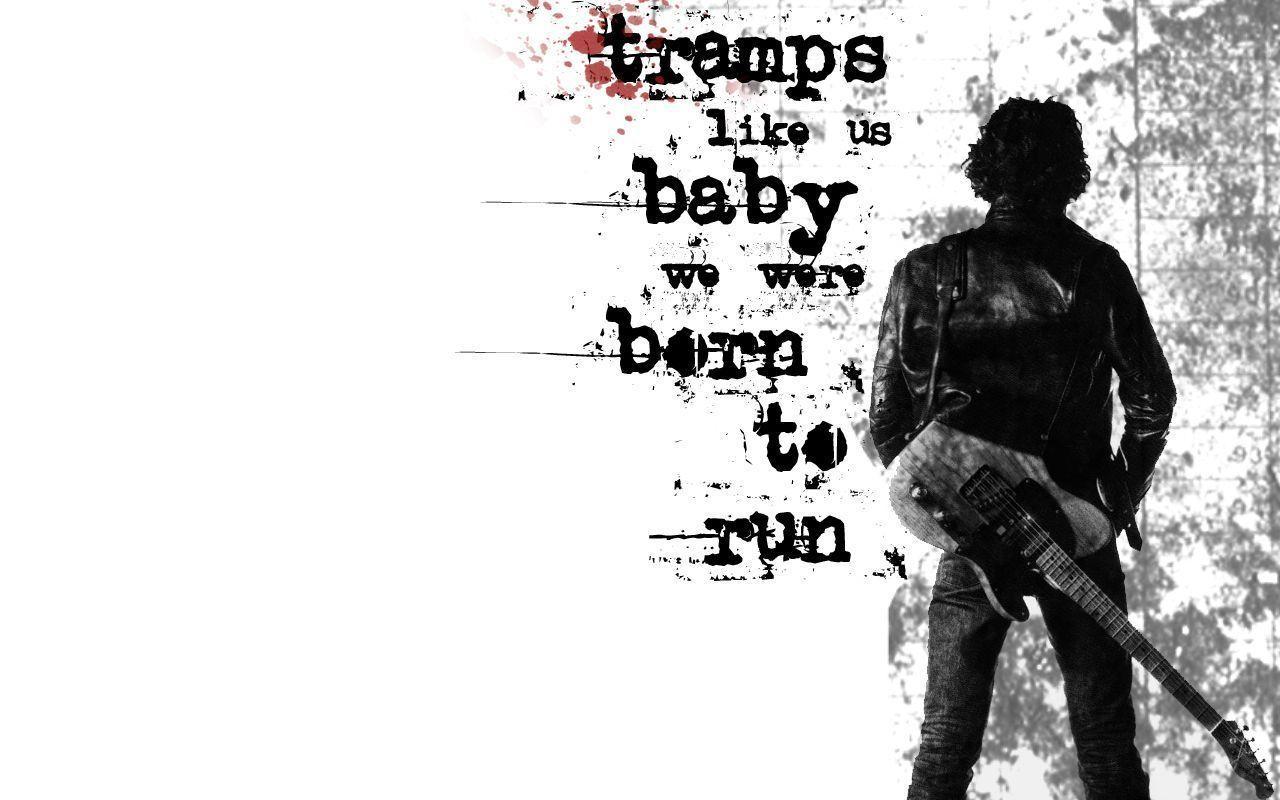 image For > Bruce Springsteen Wallpaper Born To Run