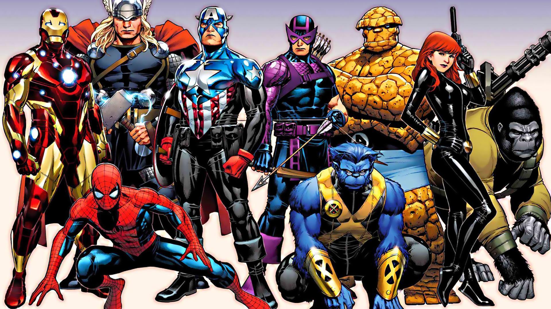 HD picture all marvel heros character 1 wallpaper