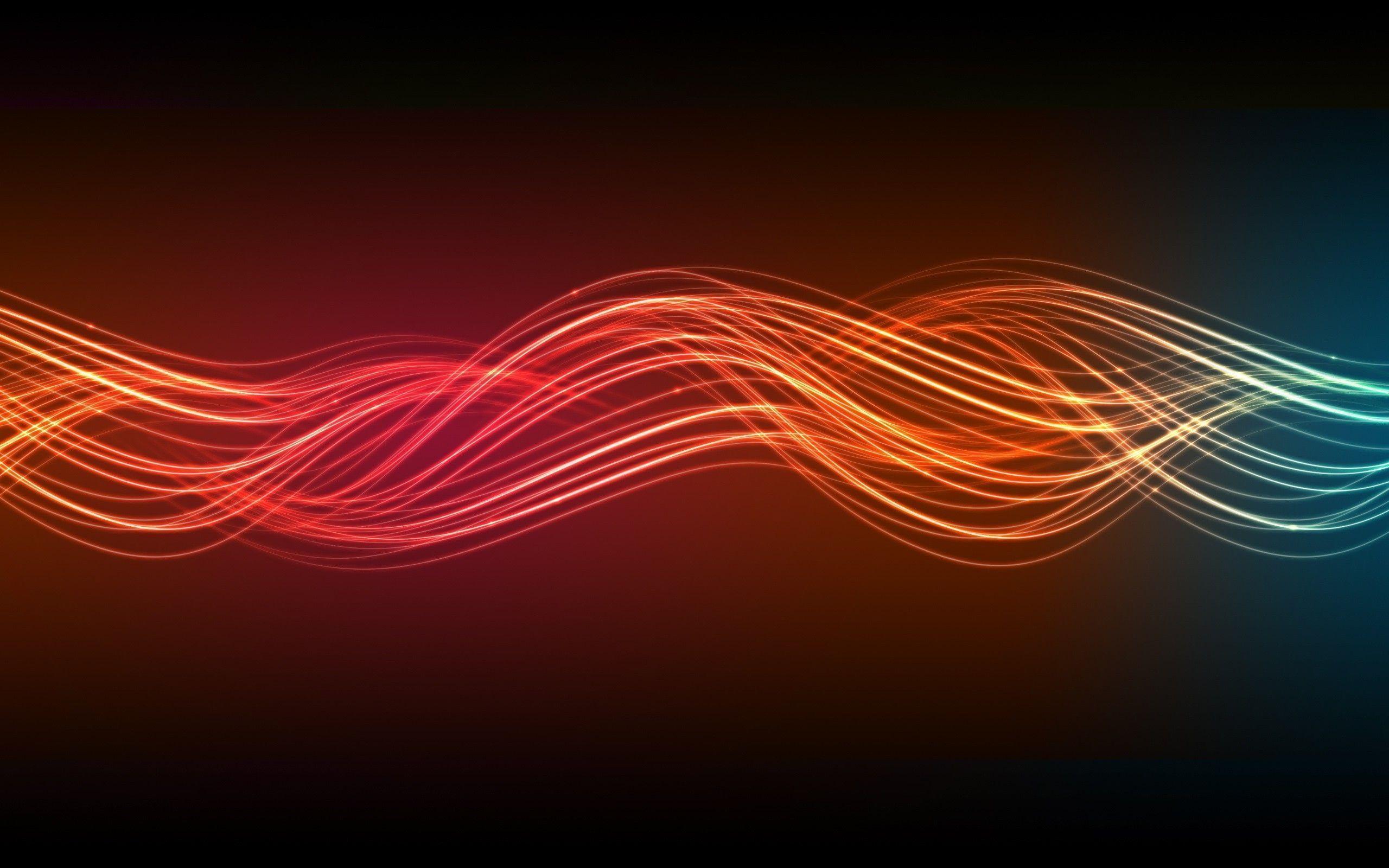 Linien, Farben, Neon. Computer Wallpaper HD