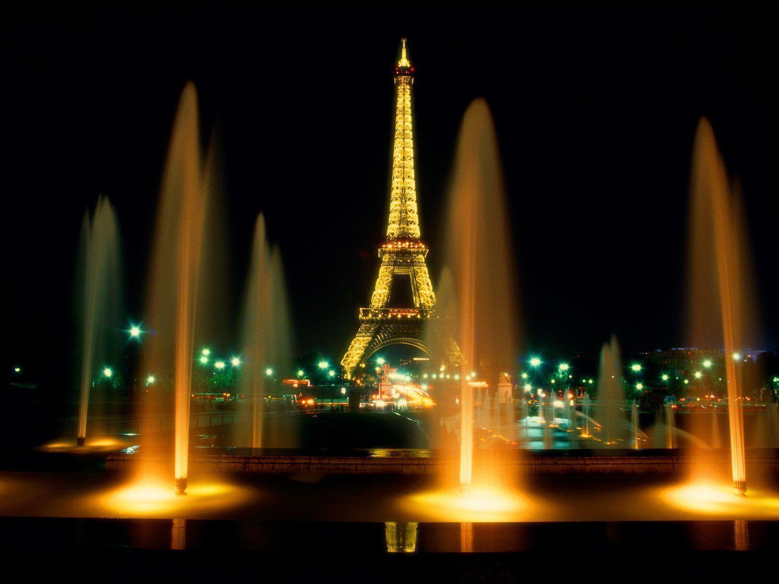 Desktop Wallpaper · Gallery · Travels · Eiffel Tower, Night. Free