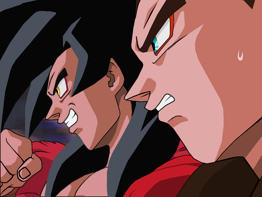 Goku Vegeta Ssj4 41790 HD Desktop Background and Widescreen