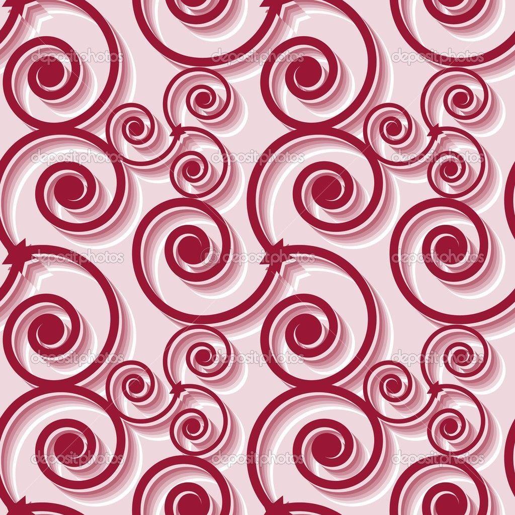 Seamless Swirl Pattern Wallpaper 1024x1024 px Free Download