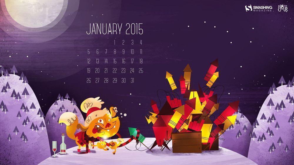 Desktop Wallpaper Calendars: January 2015