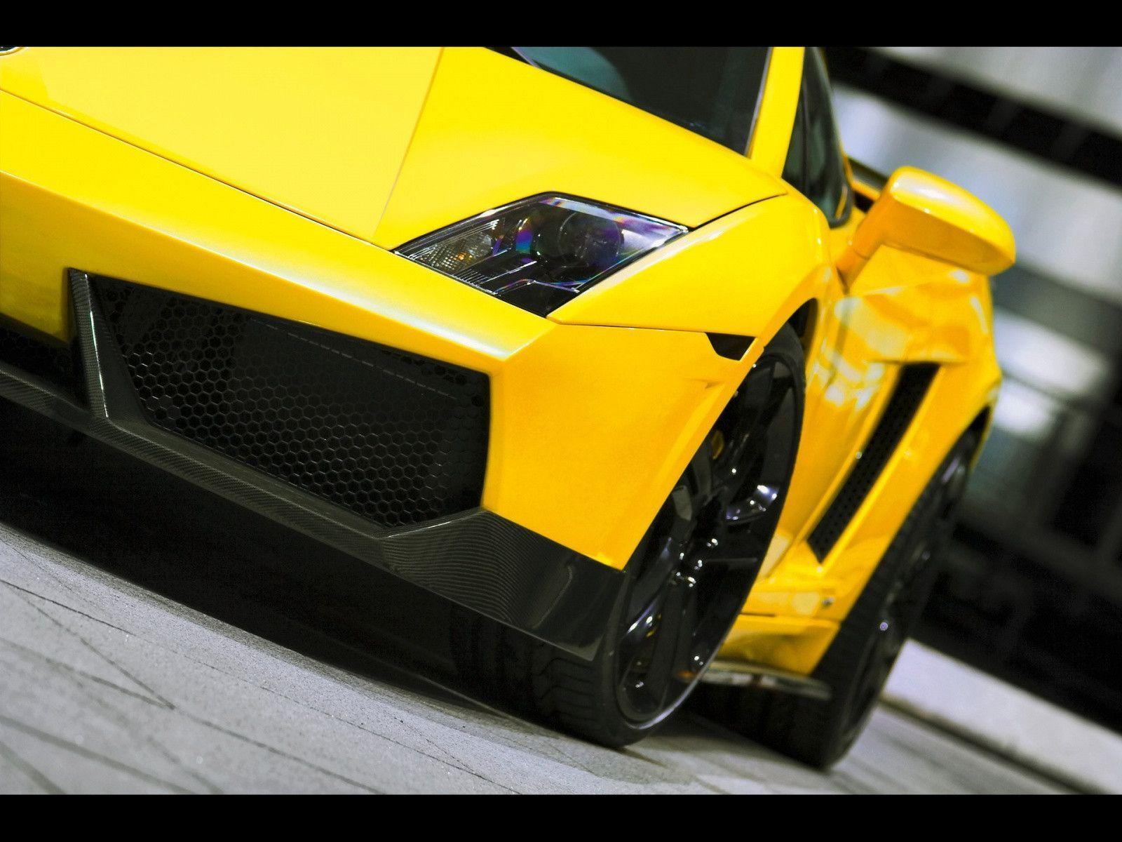 Wallpaper Box: Yellow Lamborghini Gallardo GT600 HD Wallpaper