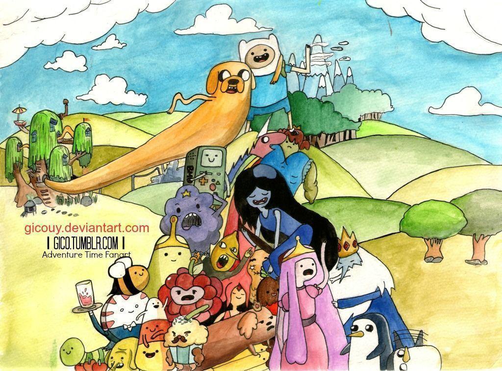 Spectacular Adventure Time Pictorial By Gicouy Drbwm