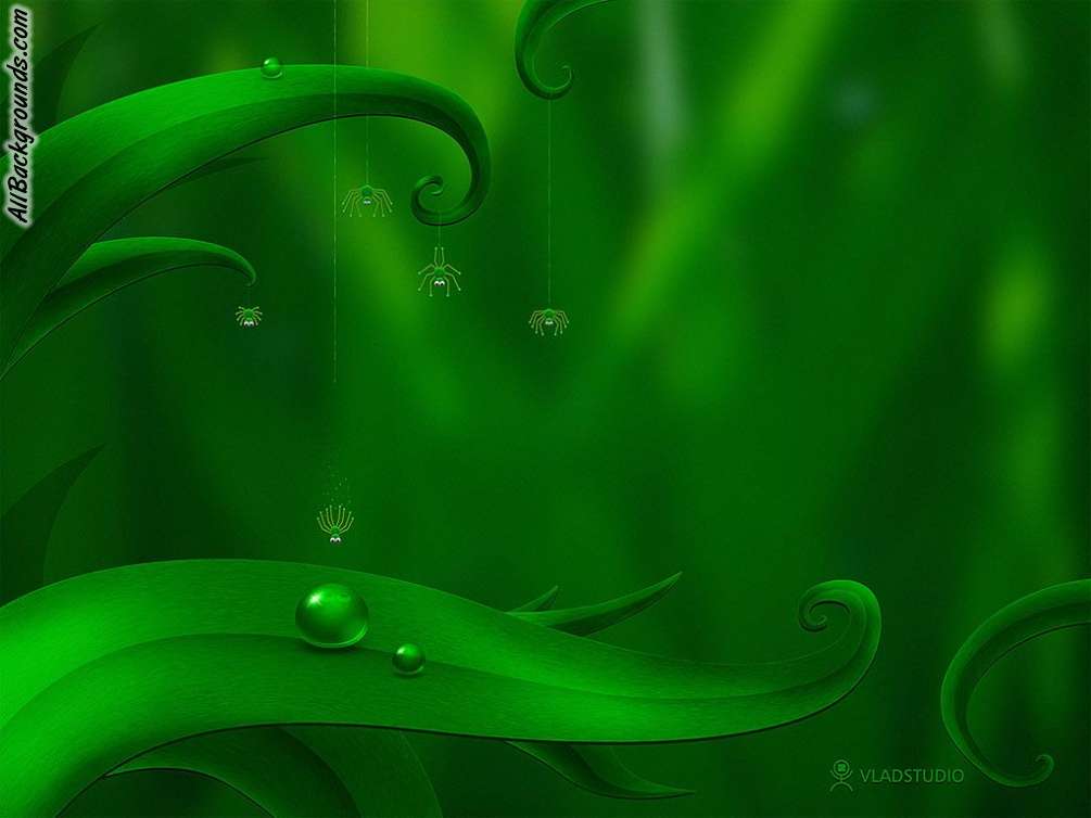 Dark Green Background & Myspace Background
