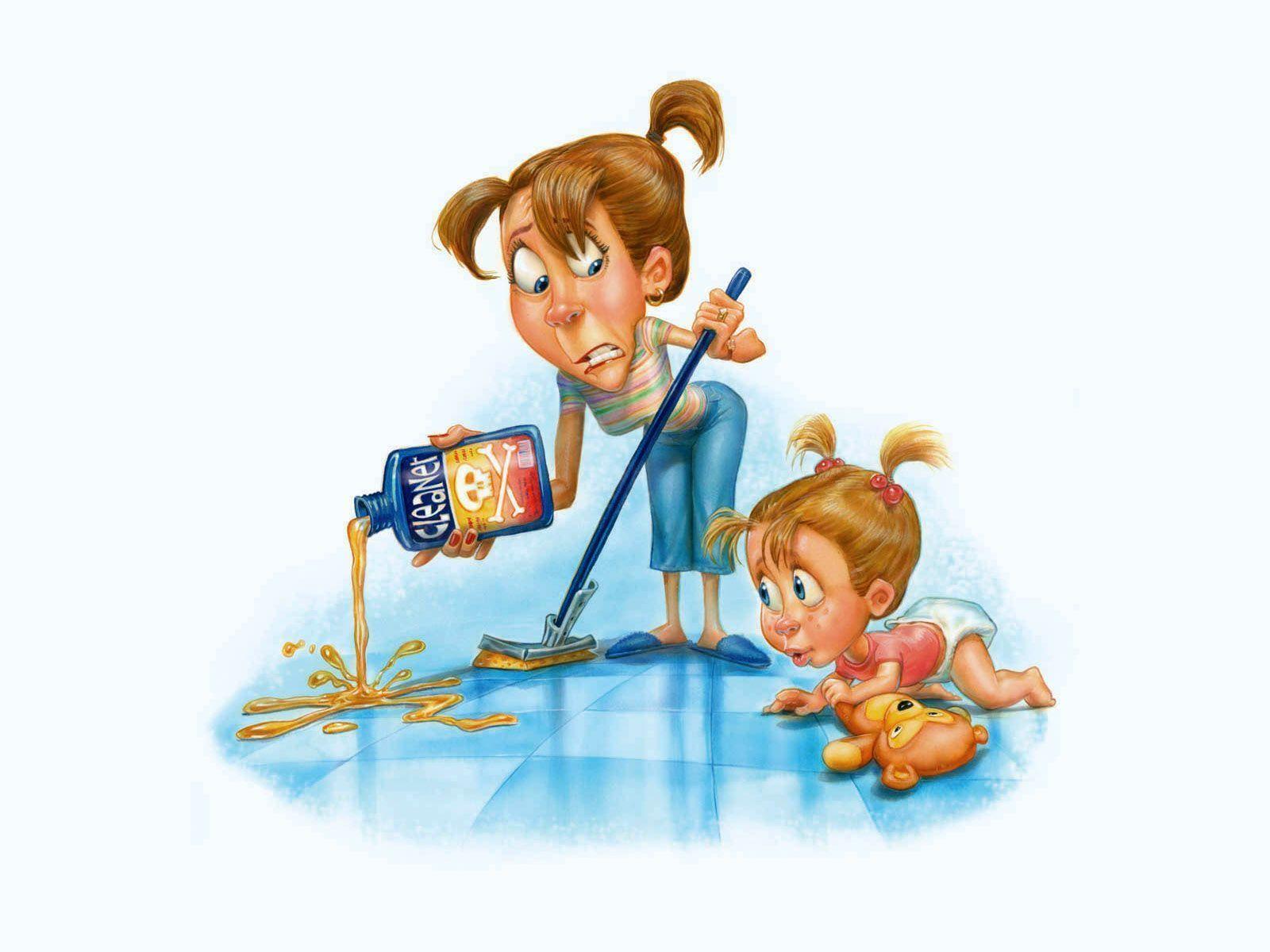 Funny Cartoon iPhone Wallpaper