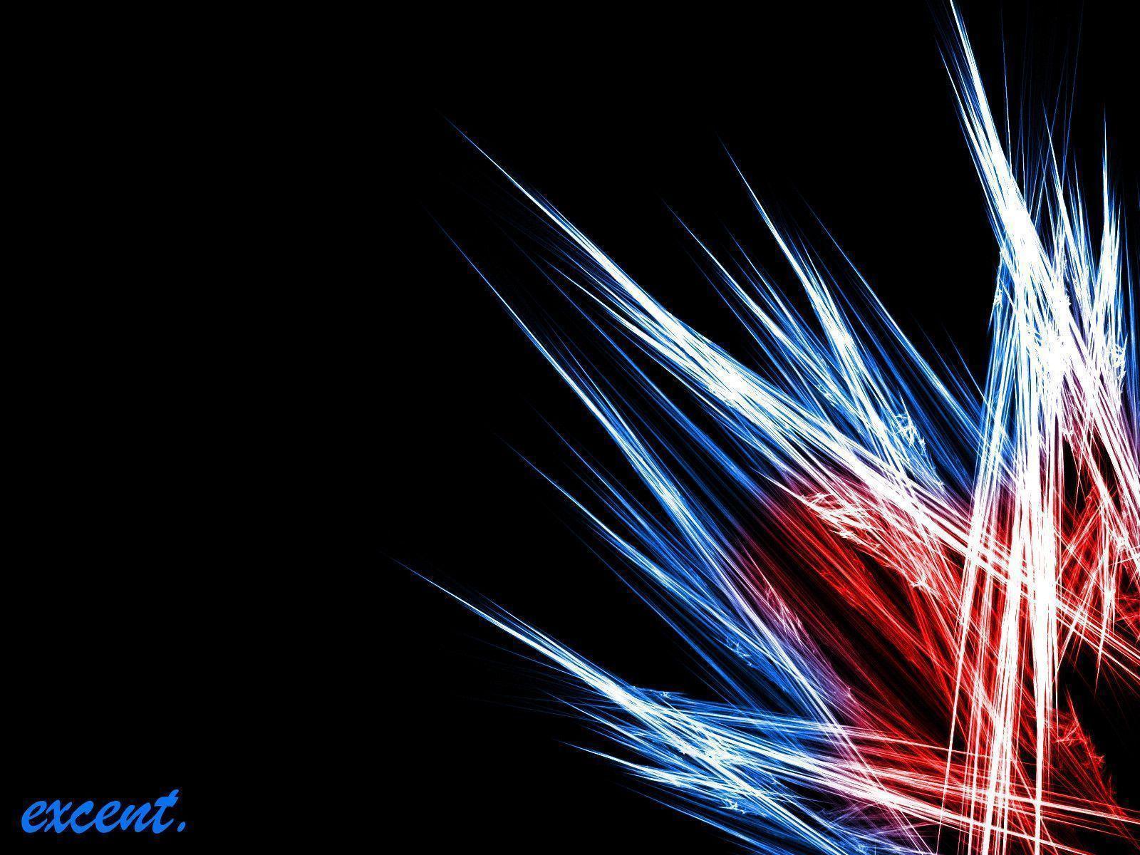 Wallpaper For > Cool Blue And Red Background